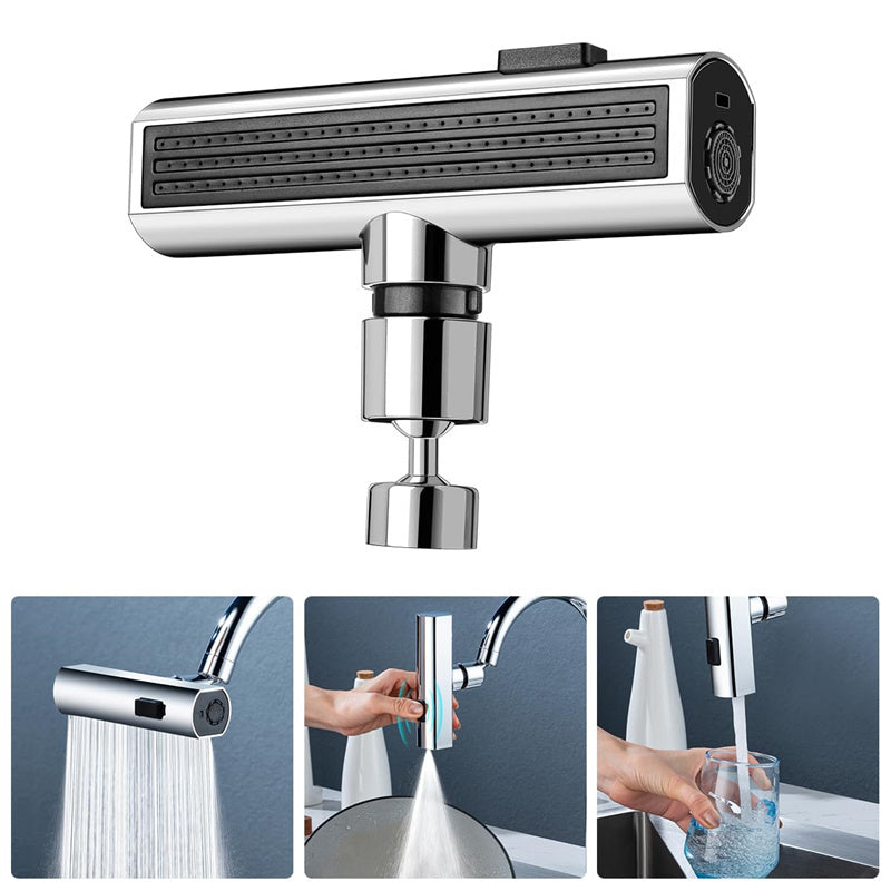 Rotating Water Nozzle: Splash-Proof Kitchen Faucet Extension Gadget